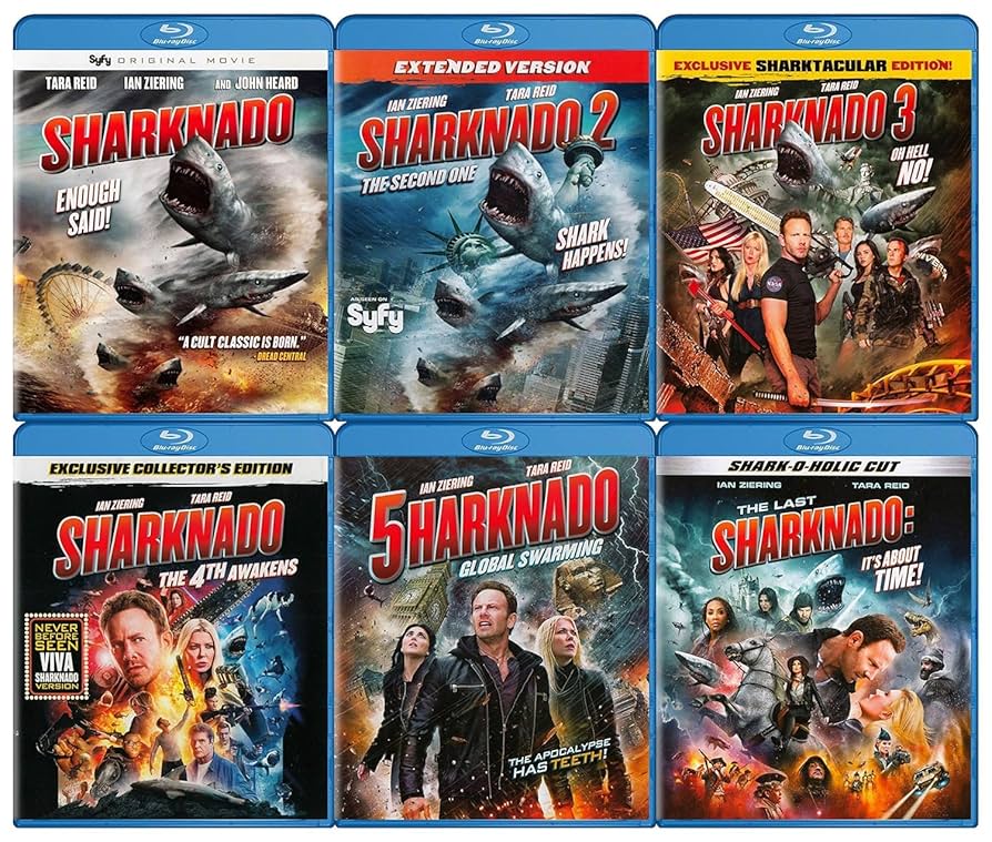 Amazon.com: Sharknado Blu-Ray Collection Pack: (Sharknado